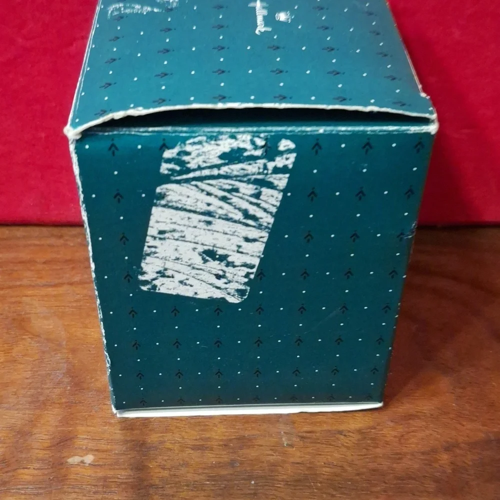 Hallmark Christmas ornament fine porcelain Bell Mother and Dad 1988